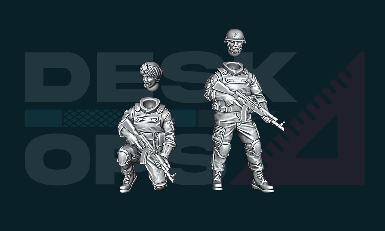 UN Peacekeeping Force - Rifle Team 01