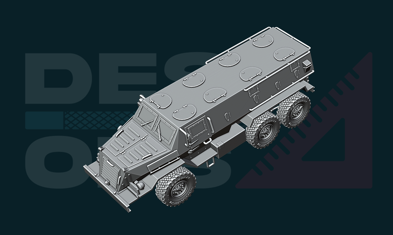 Ural 432007 "Chekan" APC - Battle Taxi