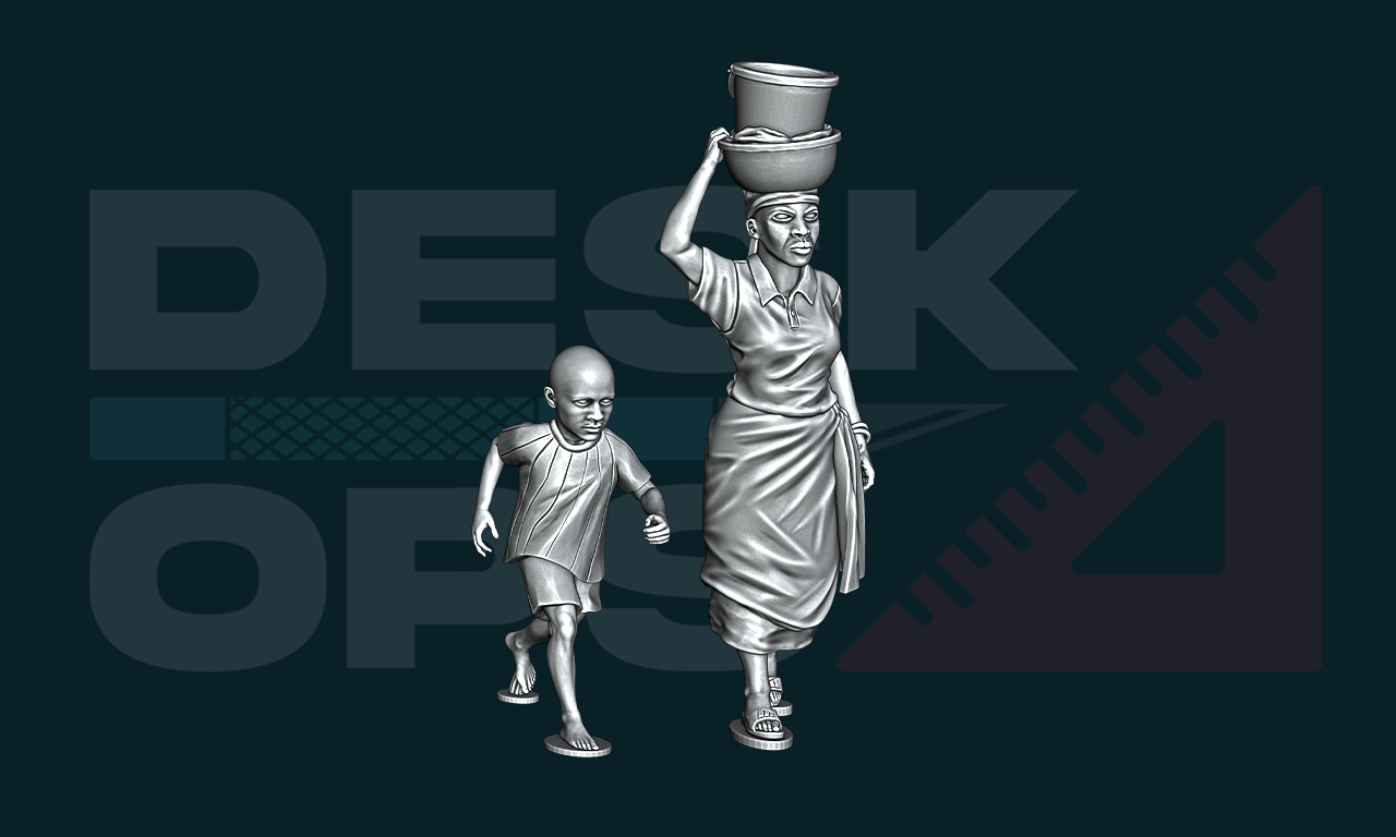 African Civilians Set 04