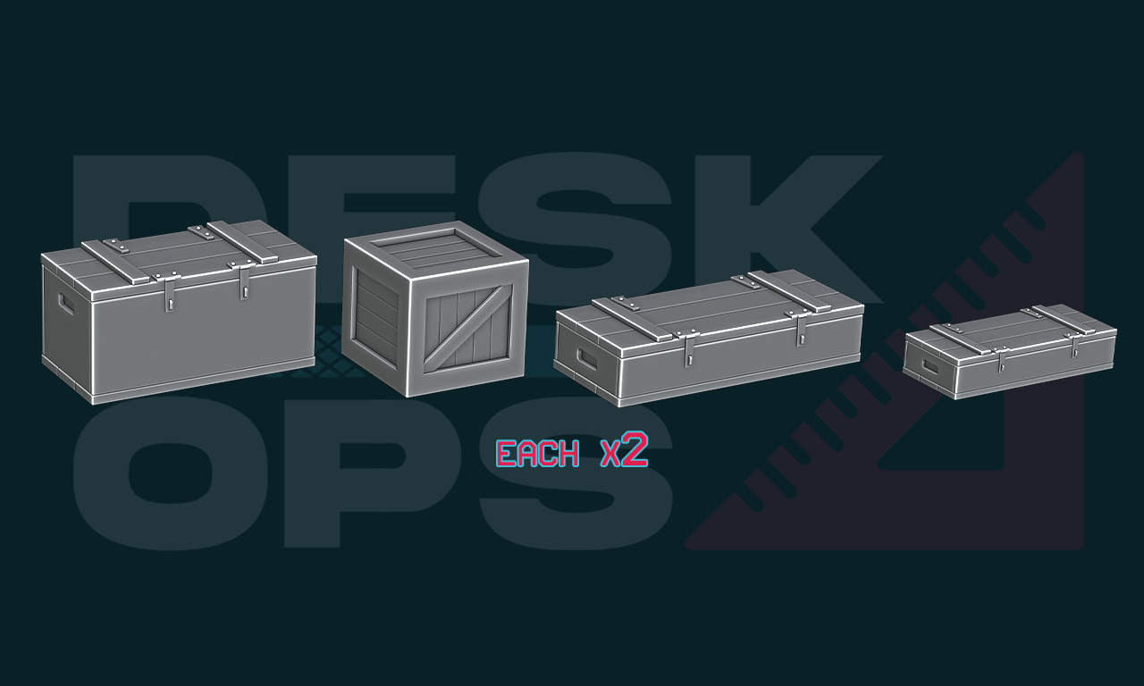 MENA Market Scatter  - Crates & Boxes