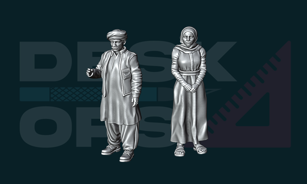 MENA Civilians - Man and Woman