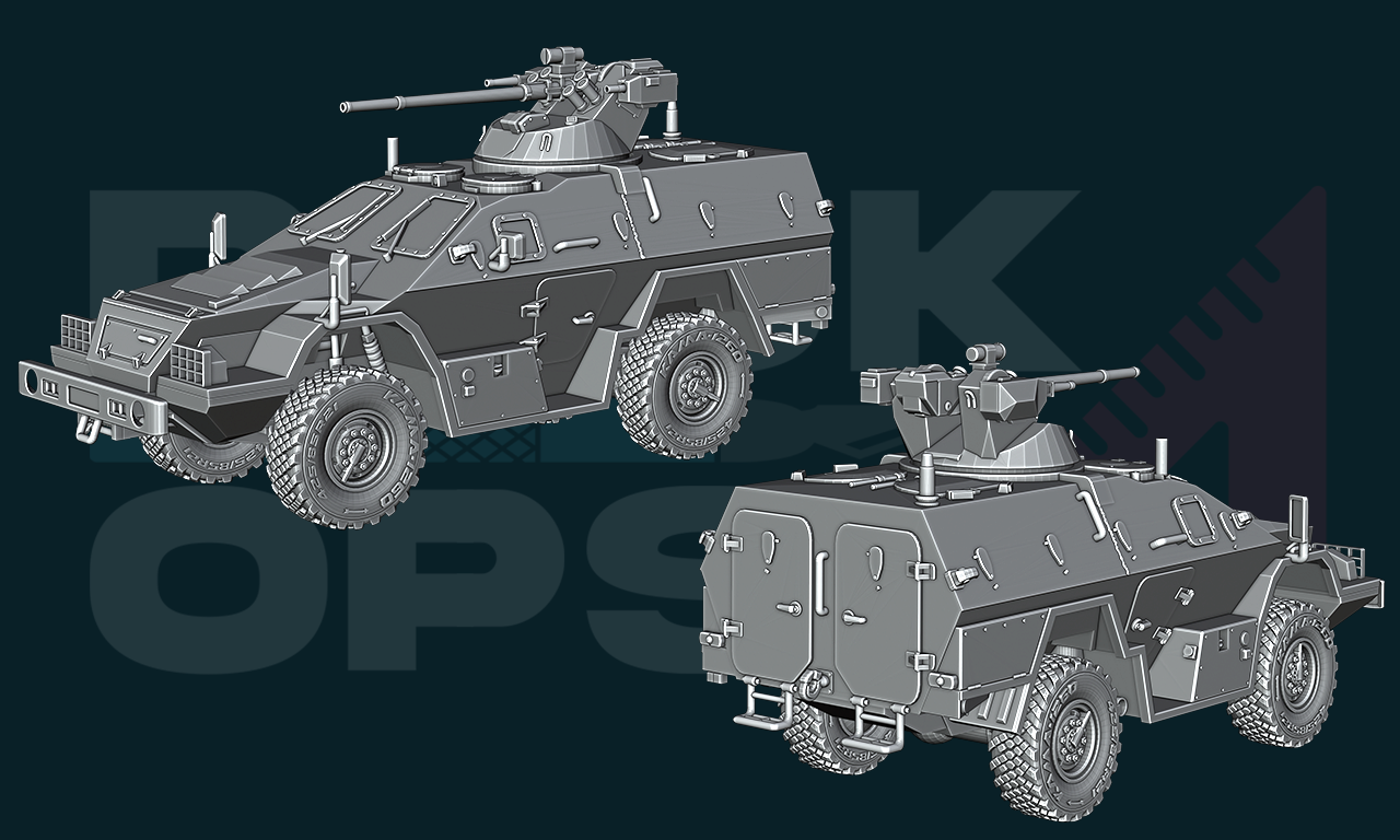 KAMAZ BPM-97 APC "Vystrel" with MB2-04 Turret