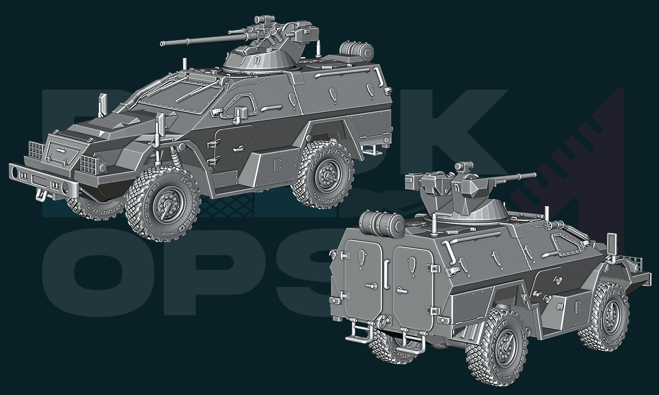 KAMAZ BPM-97 APC "Vystrel" with MB2-04 Turret  - Late Version