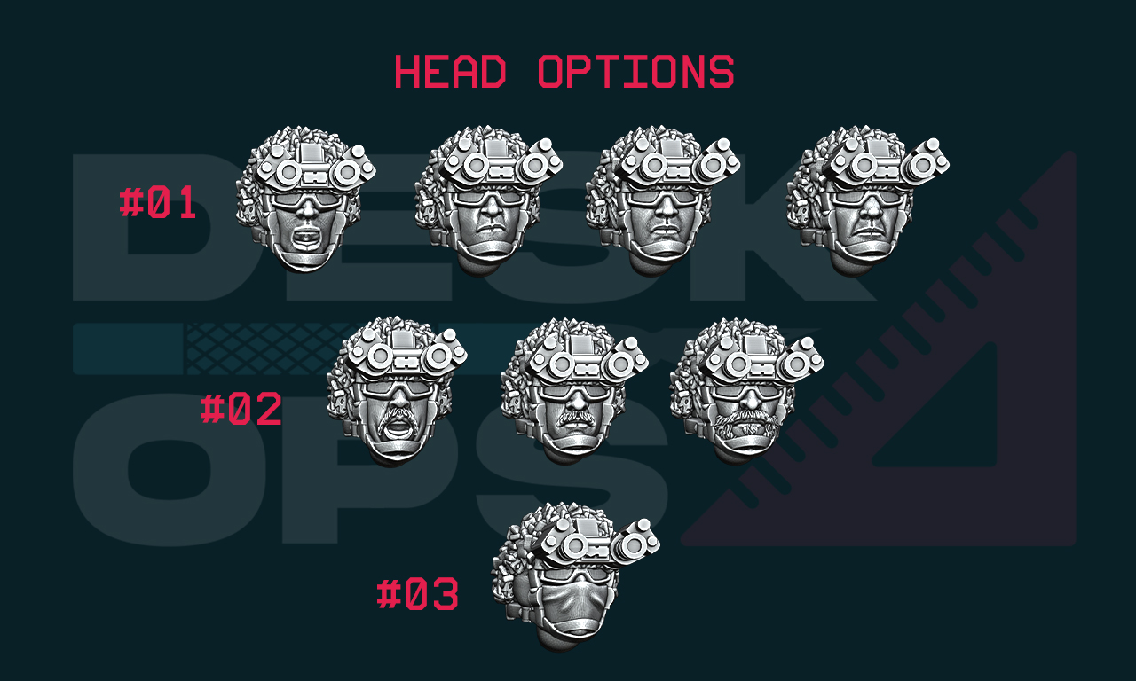 British Infantry - Support Team