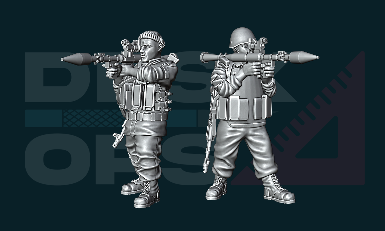 2000s Russian Army - Anti Tank RPG-7 Team 