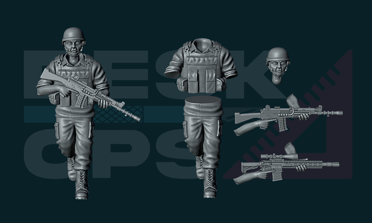 Indian Army Soldier 02 - Modular