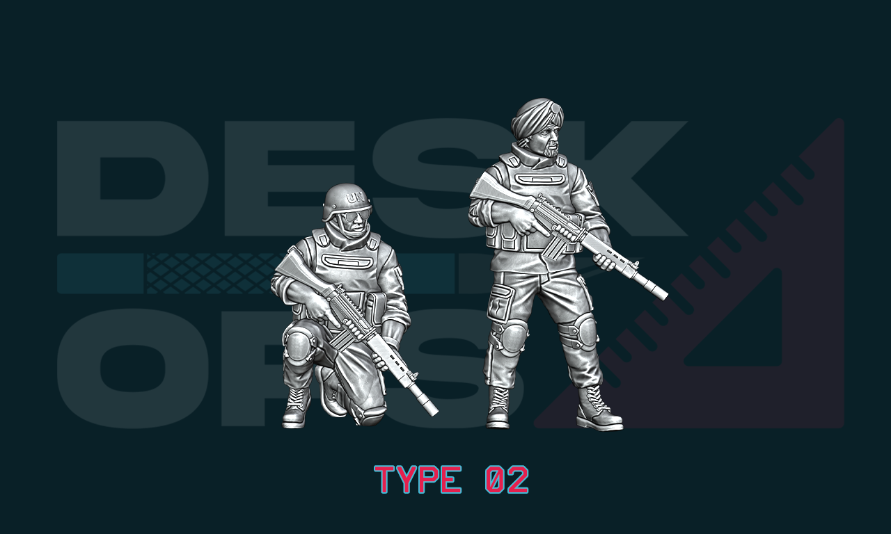 UN Peacekeeping Force - Rifle Team 01