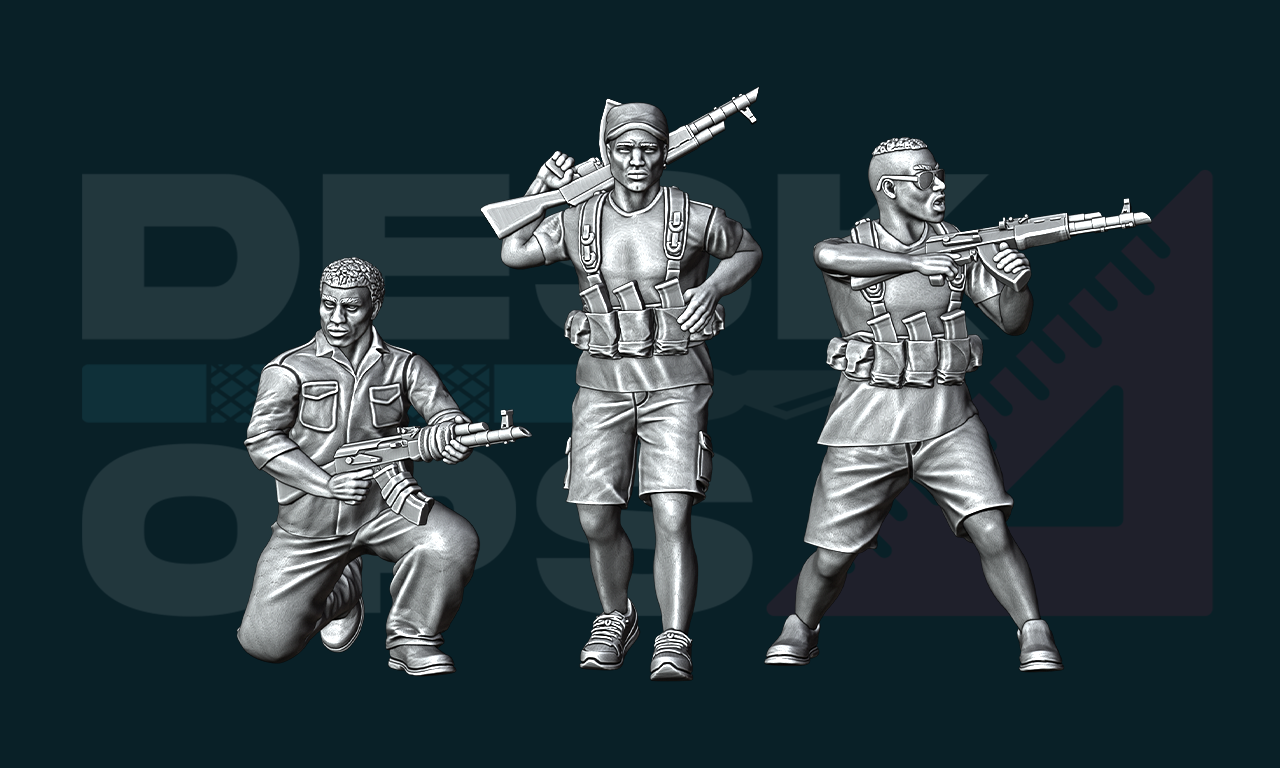 African Rebel Riflemen