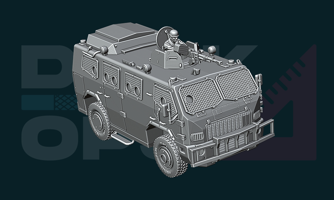 MP Group Maverikk ISV APC with KORD Turret & Gunner