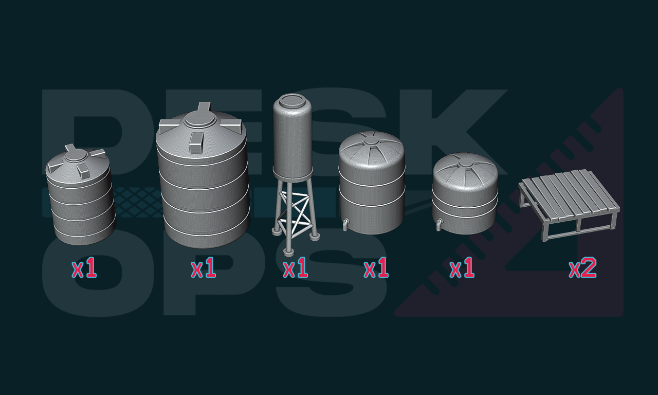 MENA Building Accessories - Roof Water Tanks