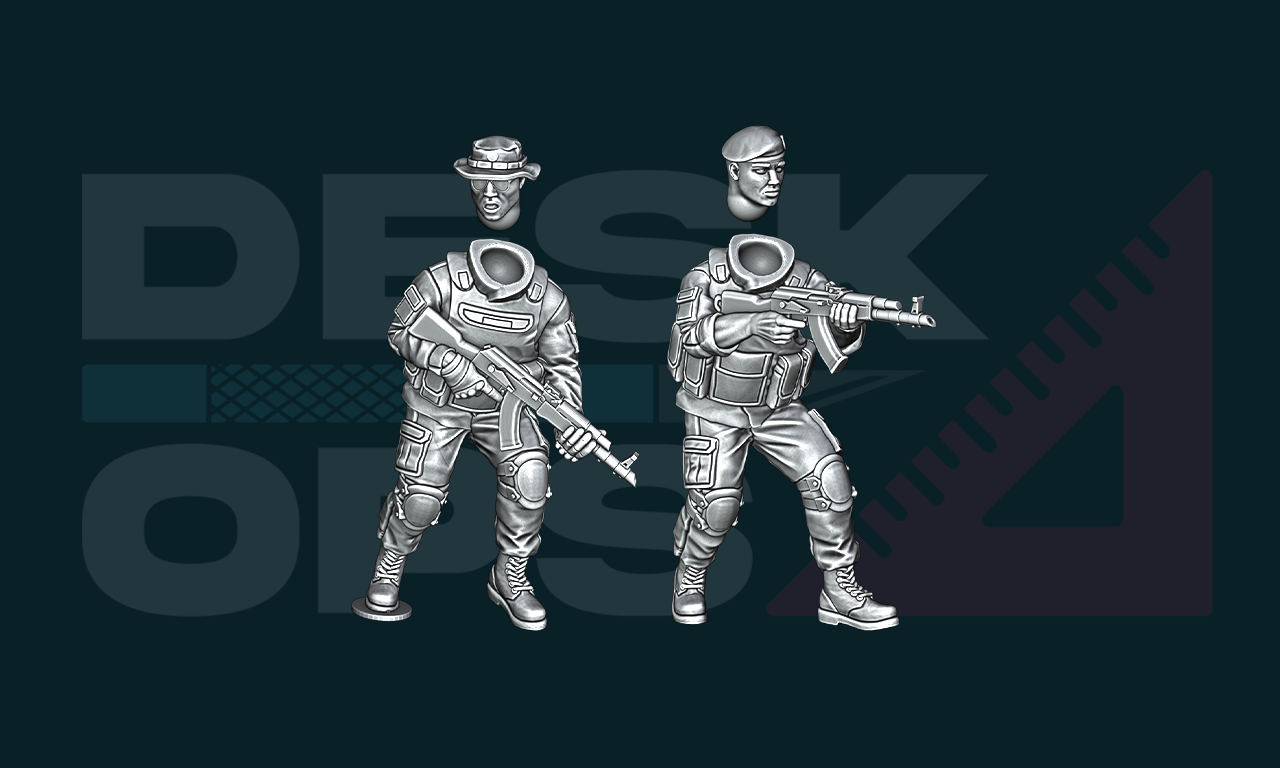 UN Peacekeeping Force - Rifle Team 02