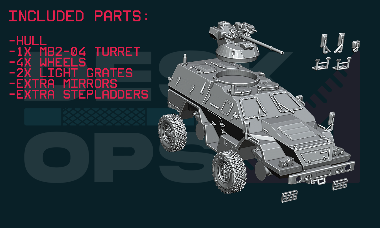 KAMAZ BPM-97 APC "Vystrel" with MB2-04 Turret