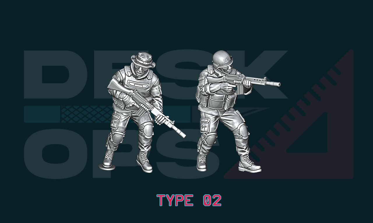 UN Peacekeeping Force - Rifle Team 02