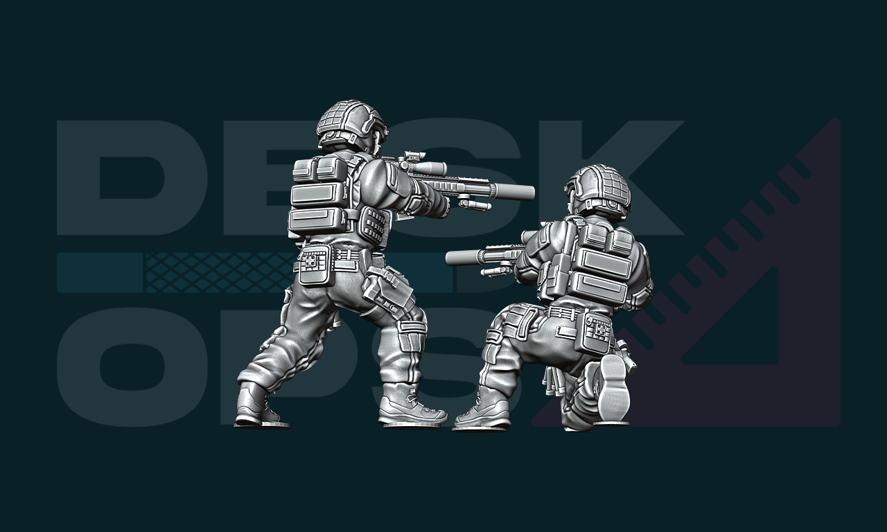 German Infantry - Marksmen Team