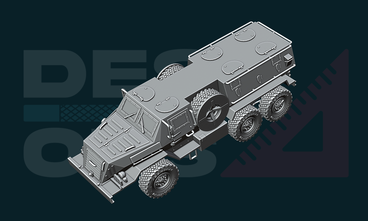 Ural 432007 "Chekan" APC - Early Version Battle Taxi