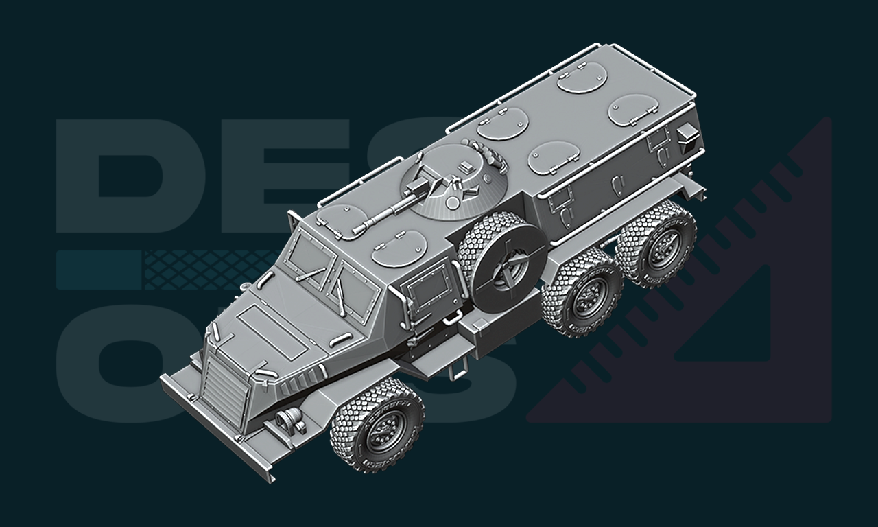 Ural 432007 "Shchuka" APC - Early Version 