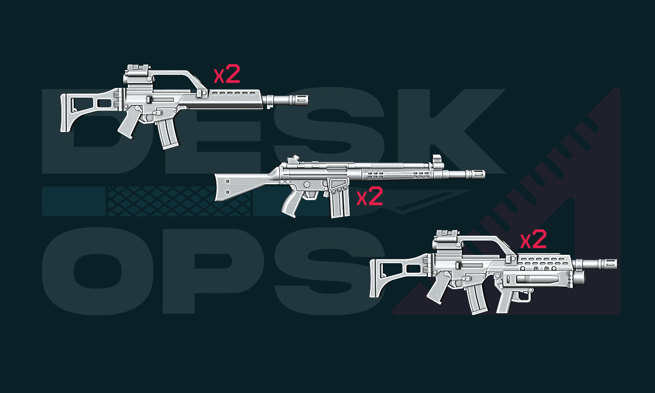 Bundeswehr Standard Issue Weapons