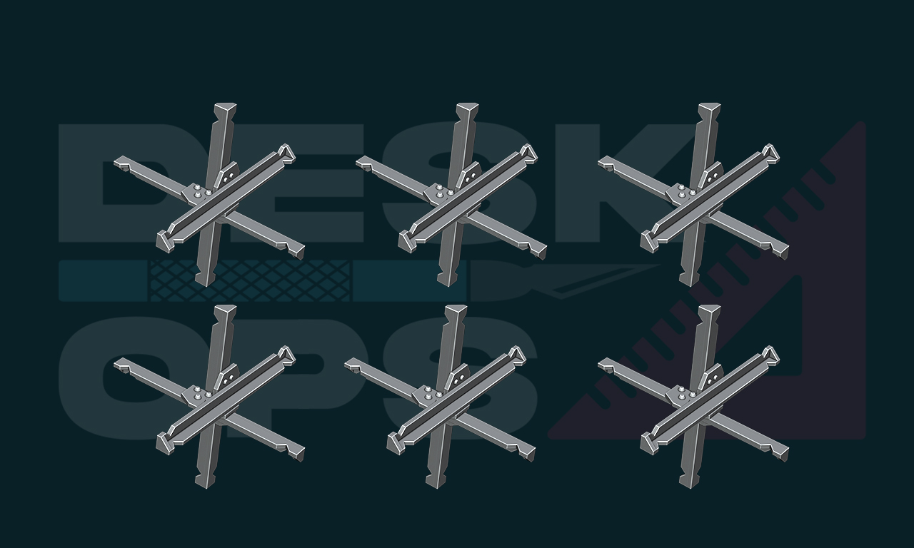 Hedgehog Tank Barriers