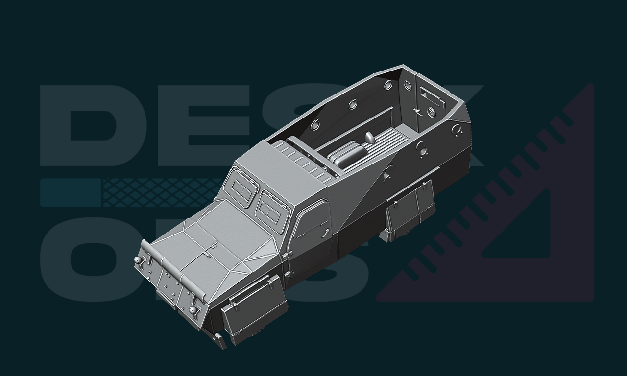 Irregular Armored Land Cruiser Technical - DIY BTR