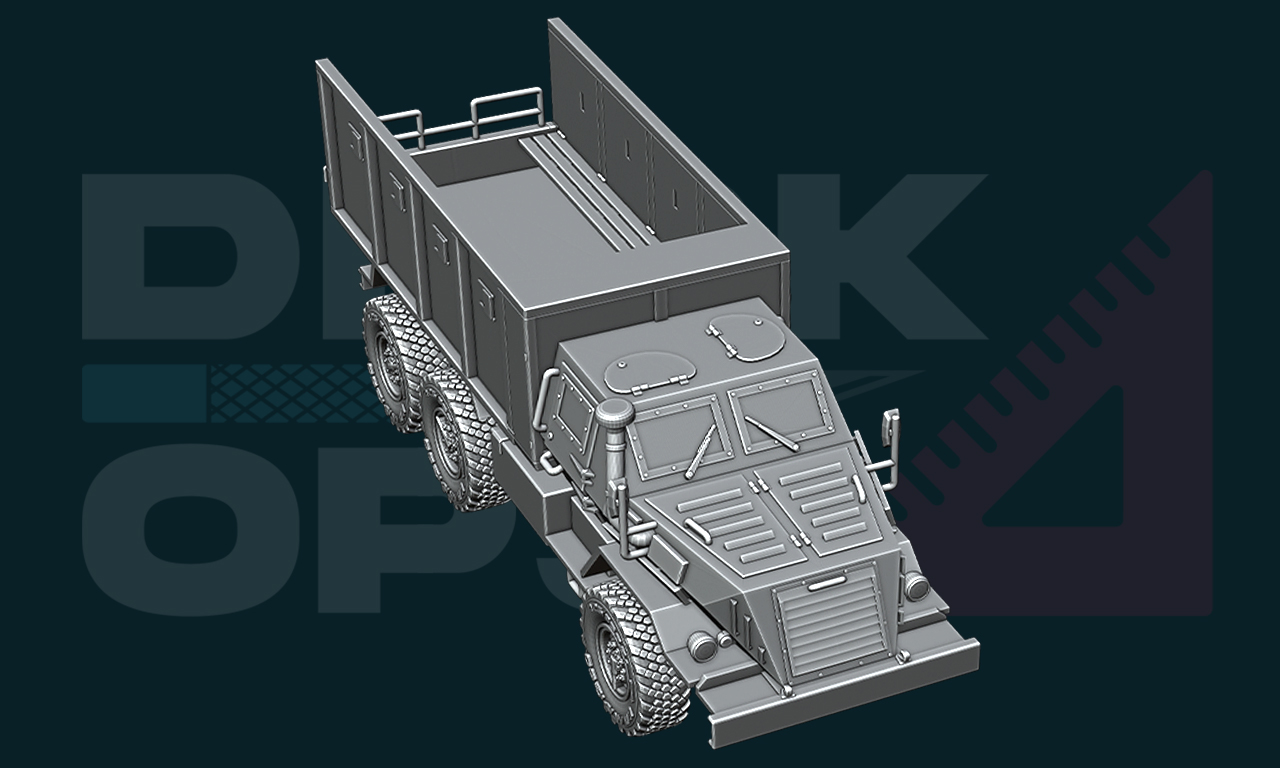 Ural 432007 "Chekan" Cargo Truck - No Canopy
