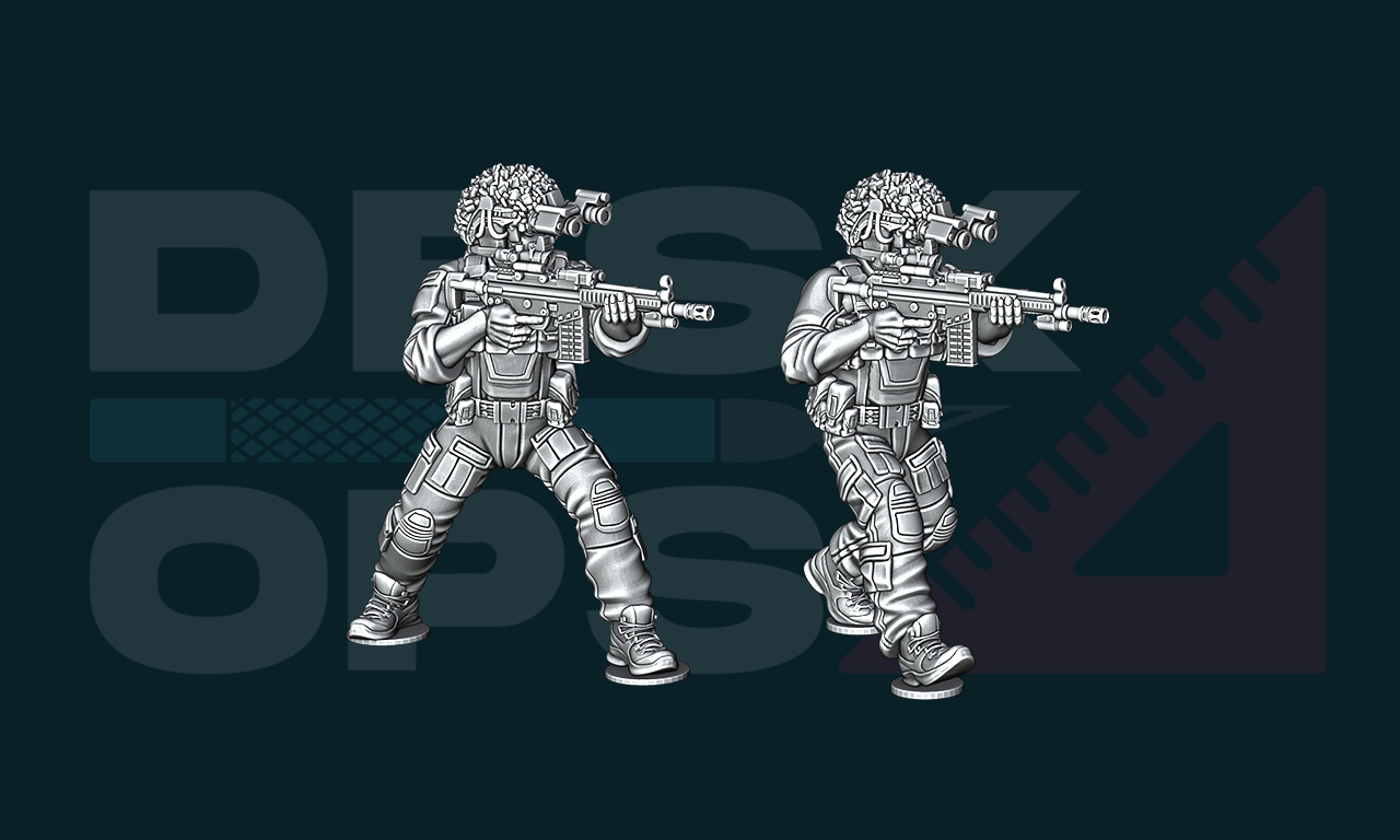 American Militia - Battle Rifle Team