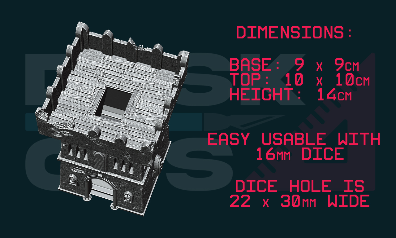 Heretic Legion Dice Tower