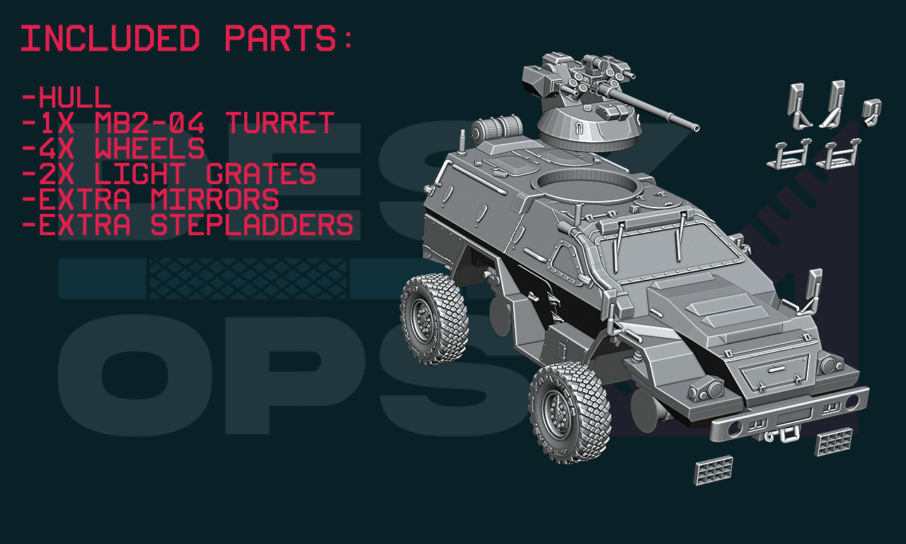 KAMAZ BPM-97 APC "Vystrel" with MB2-04 Turret  - Late Version