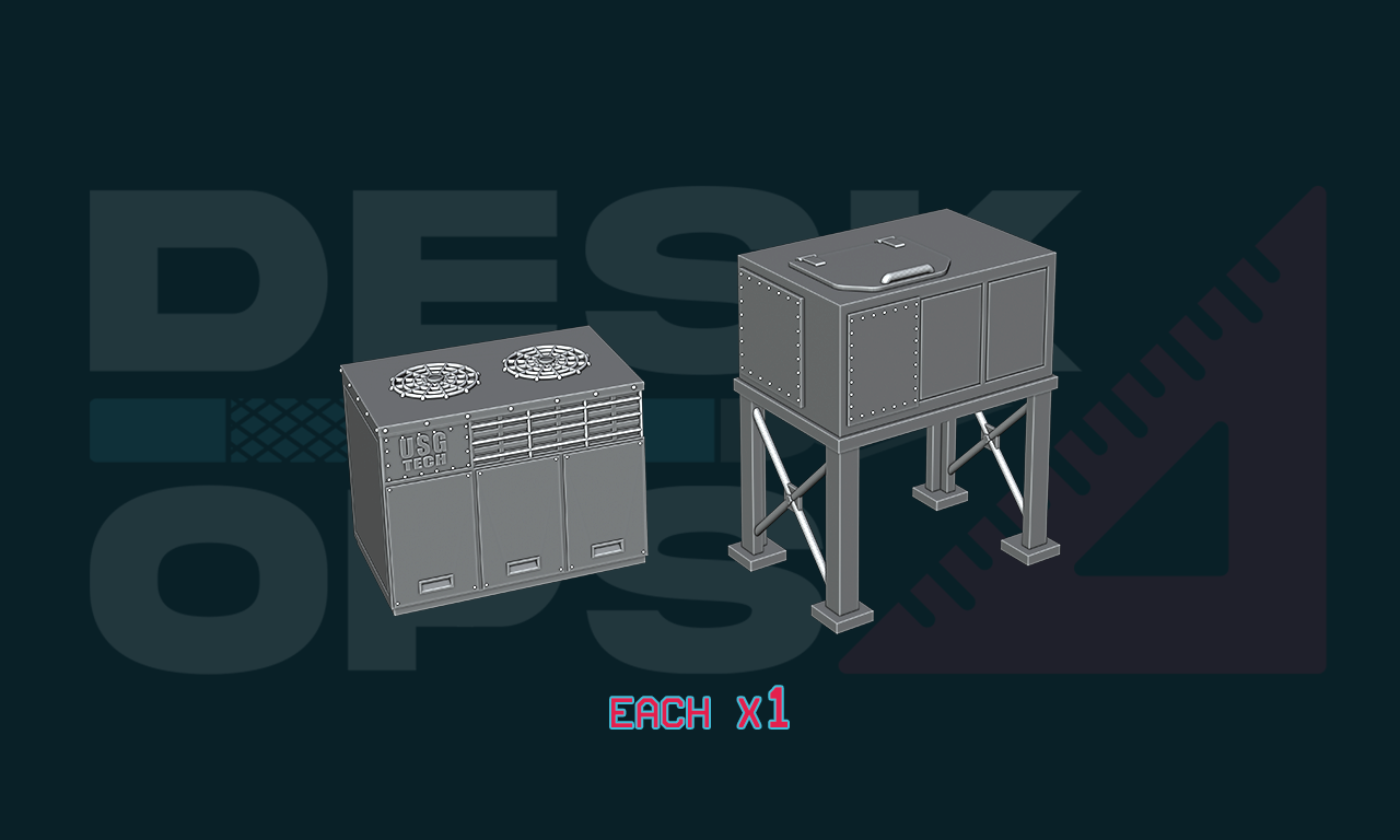 MENA Building Accessories - Industrial Roof A/C & Water Tank