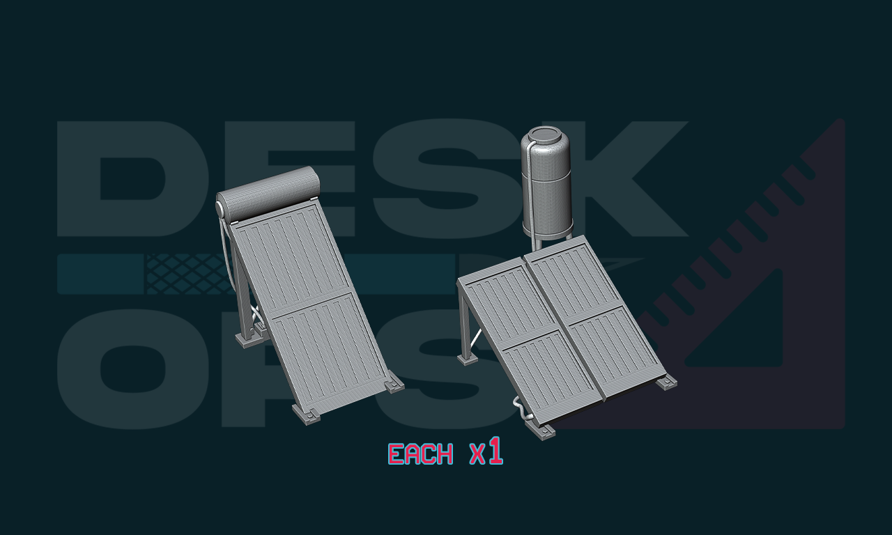 MENA Building Accessories - Roof Solar Heaters