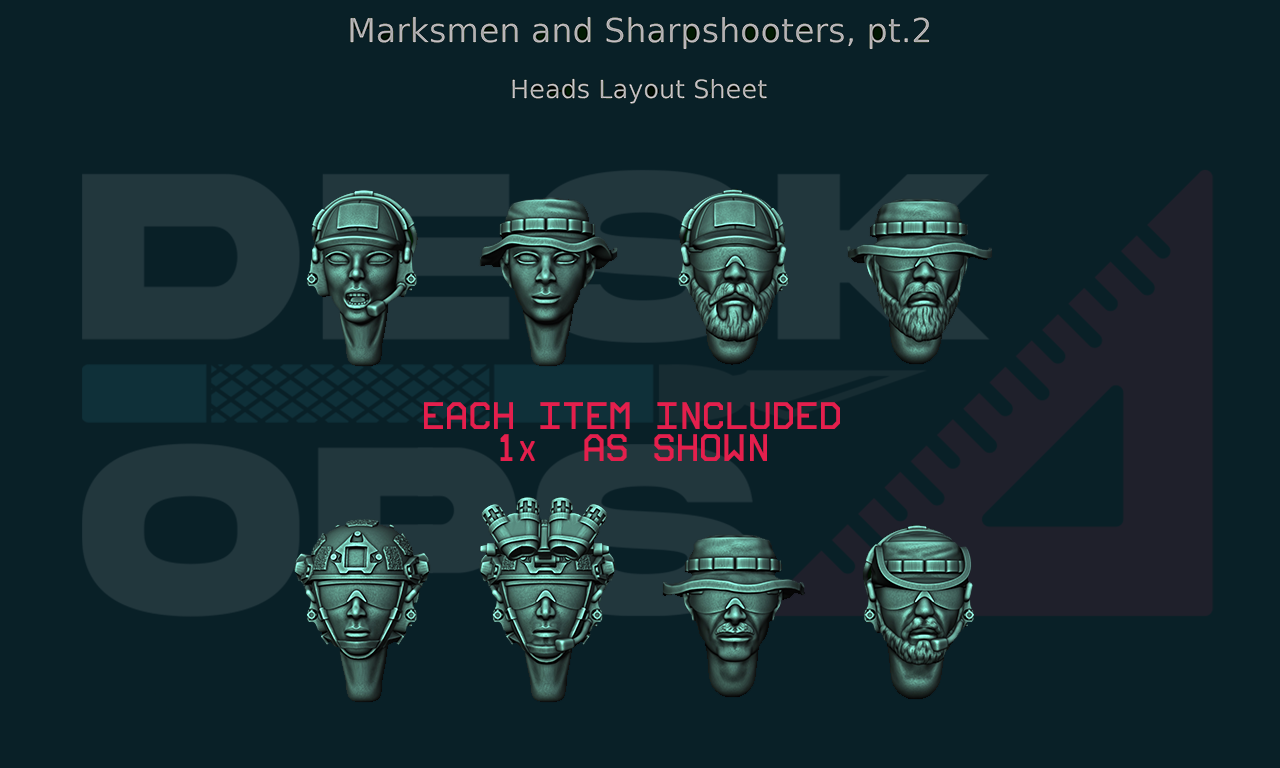 Marksmen and Sharpshooters - Part 2 - August 2024 - Full Parts Release