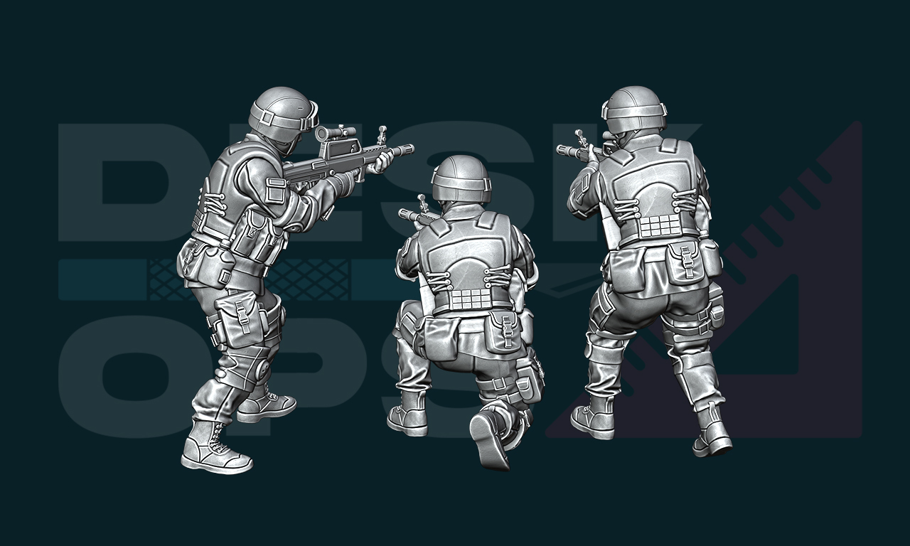 Chinese PLA - Rifle Team 01