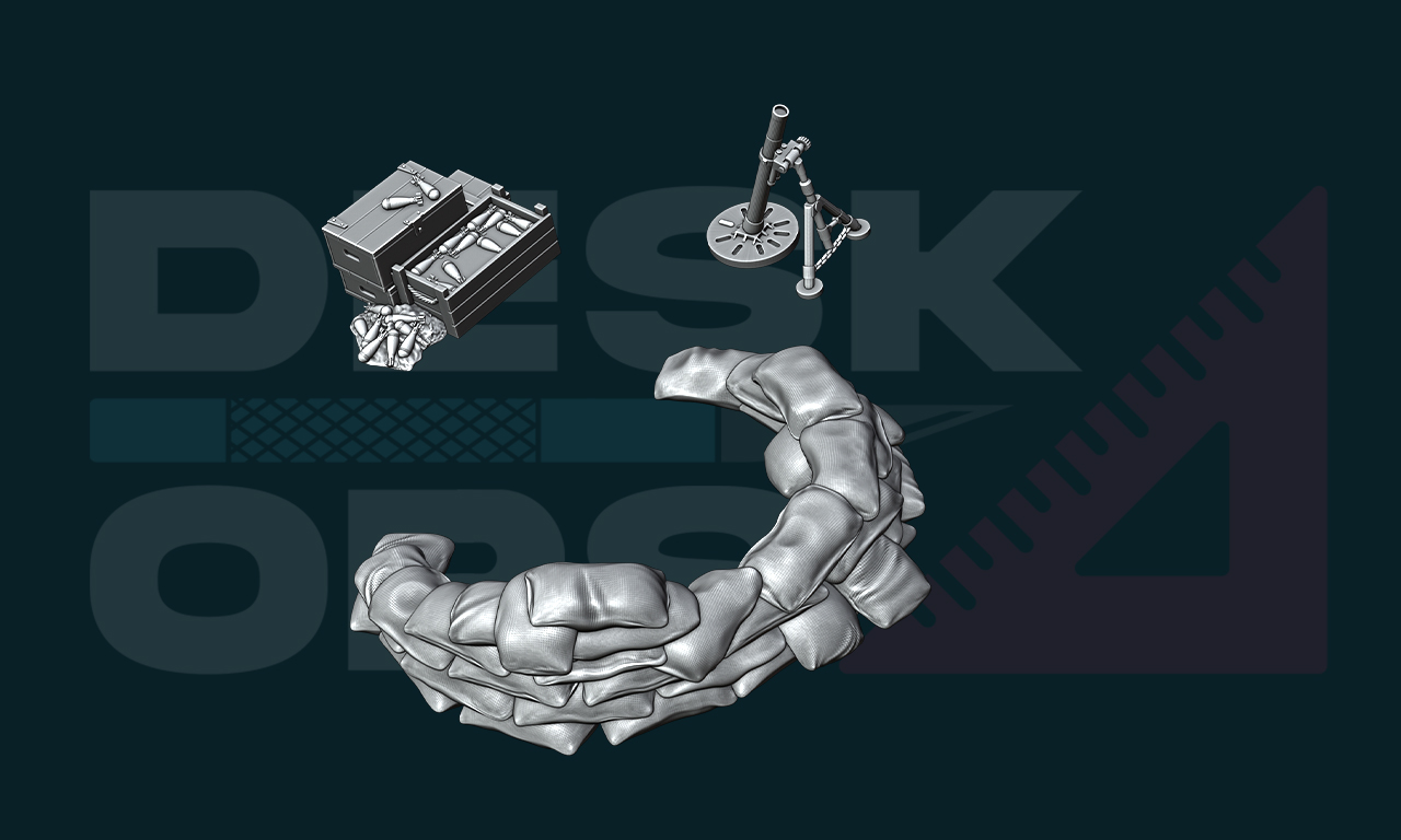 Indirect Ordnance - 80mm Mortar Pit