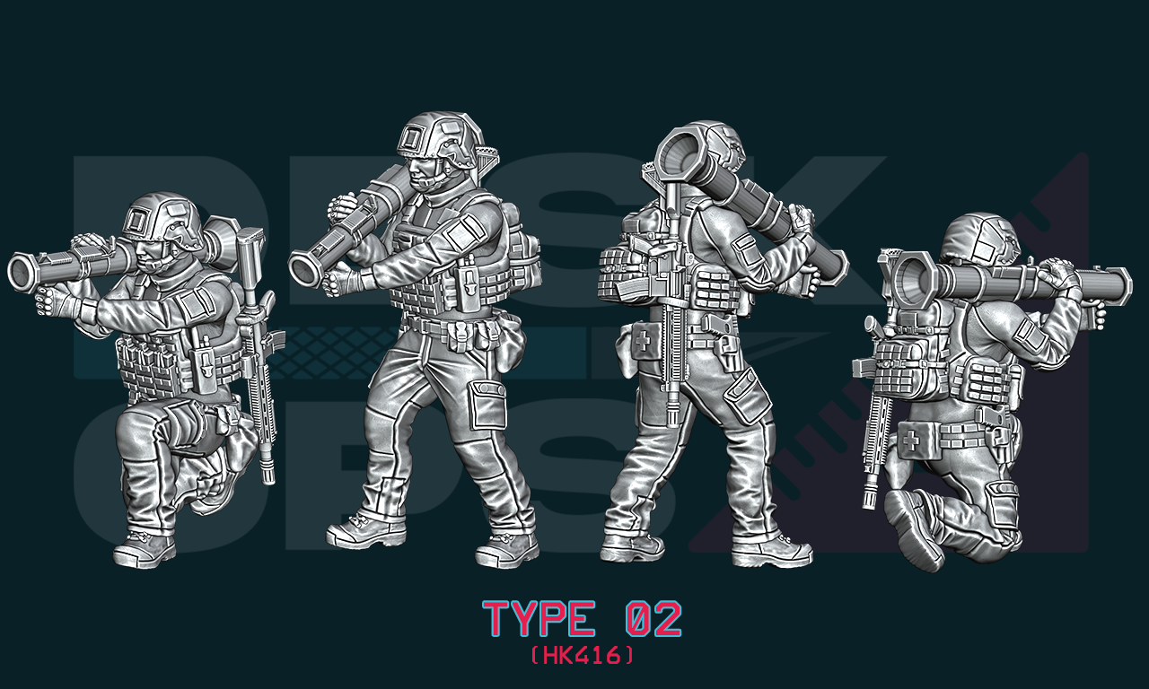 French Army - Anti-Tank Team