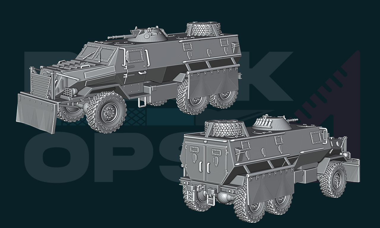 Armour Upgrade Kit for Ural 432007 "Chekan" APCs