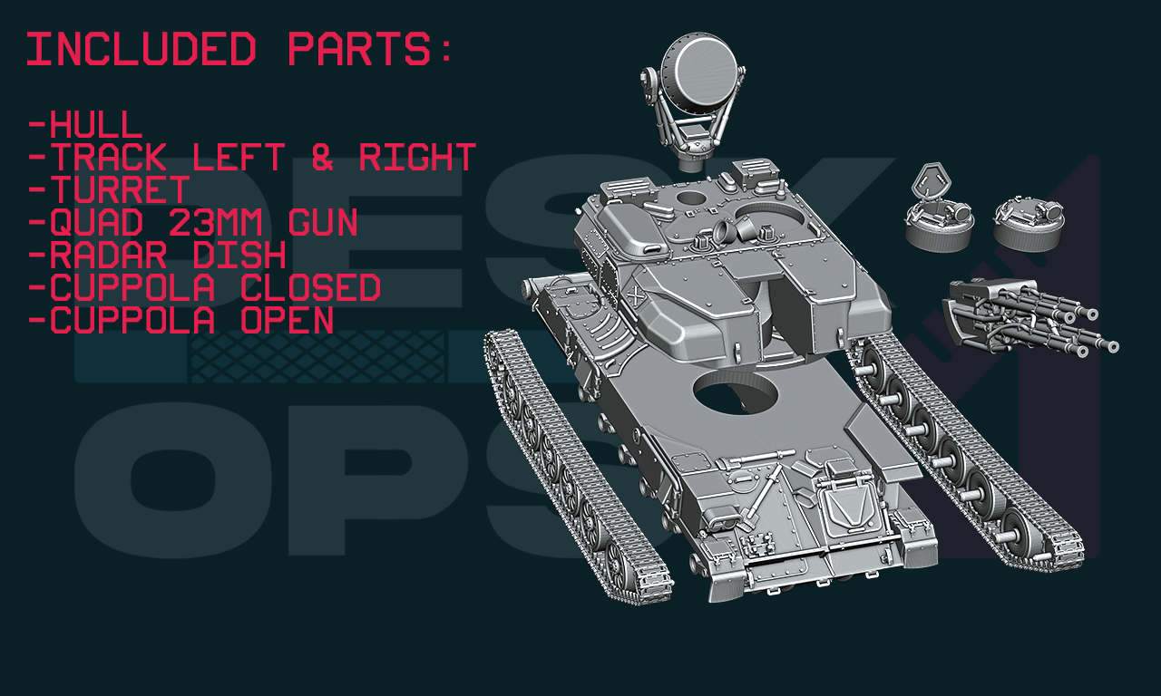 ZSU-23-4M "Shilka" SPAAG