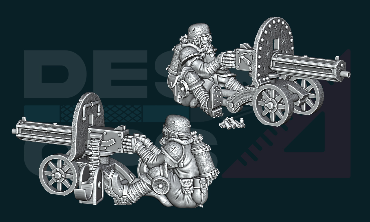 Heretic Legion - Marine Heavy Machine Gun