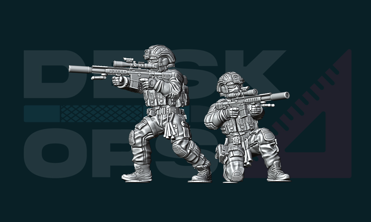 German Infantry - Marksmen Team