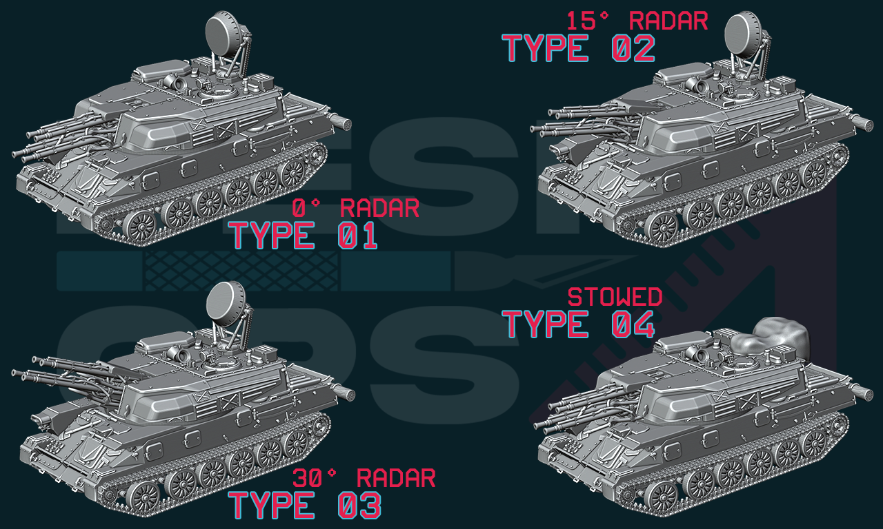 ZSU-23-4M "Shilka" SPAAG