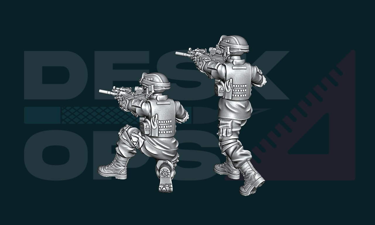 Russian Infantry - LMG Team