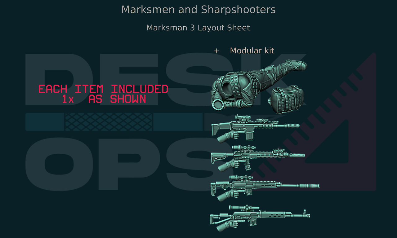 Marksmen and Sharpshooters - Part1 - July 2024 - Full Parts Release