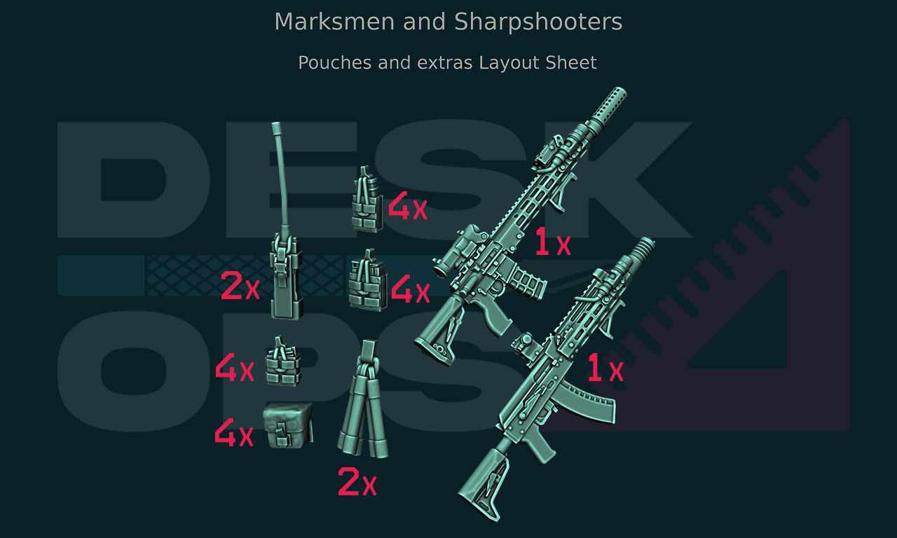 Marksmen and Sharpshooters - Part1 - July 2024 - Full Parts Release